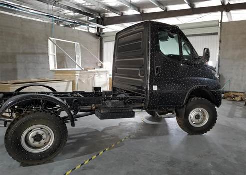 三維掃描大卡車